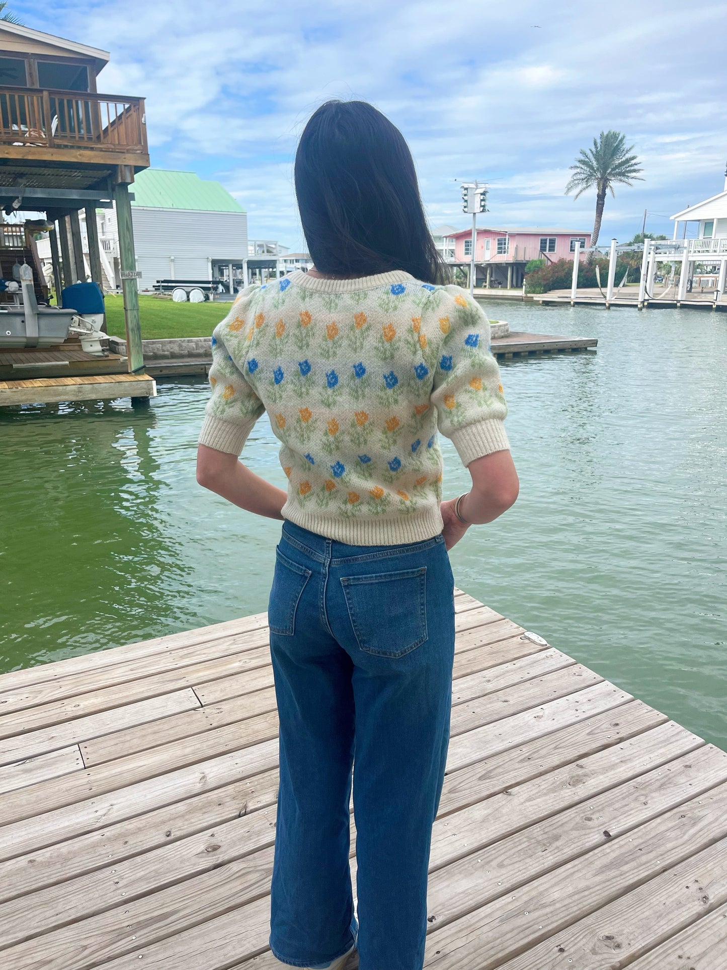 May Flowers Sweater