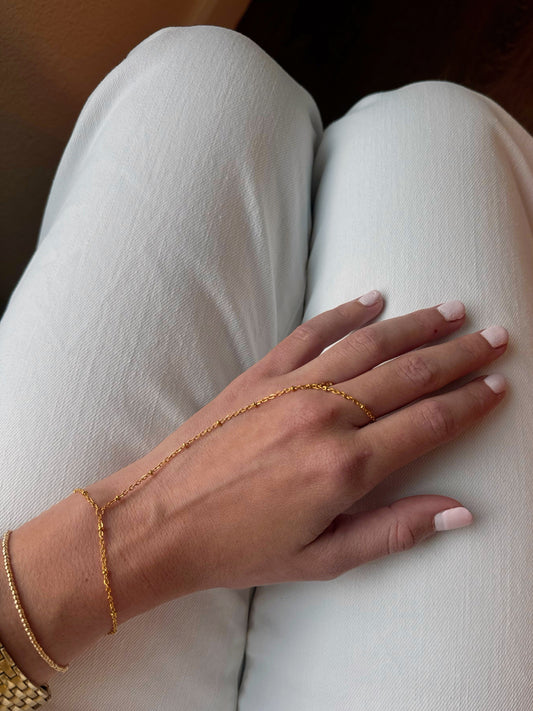 Gold Hand Chain